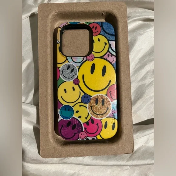 Smiley Face iPhone 15 Phone Case